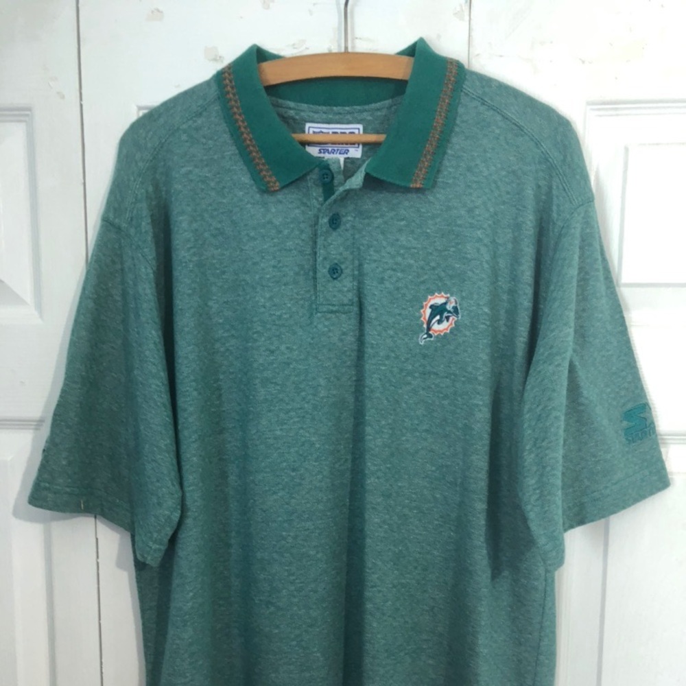 Vintage Miami Dolphins Pro Line Starter Polo